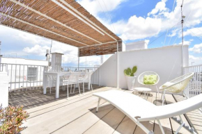 Mina's roof apartment terrace: whit sea view Ceglie Messapica